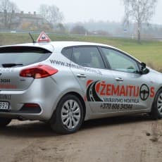 Žemaitijos vairavimo mokykla logotipas